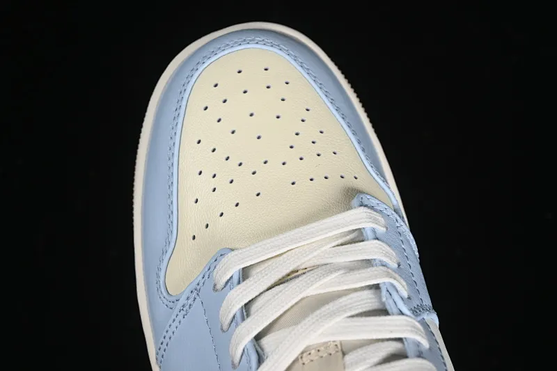 All categories Air Jordan Jordan series basketball shoes Air Jordan 1 Low G version pure original Air Jordan 1 Low OG AJ1 Joe 1 meter white brown low-top cultural basketball shoes HQ4186-111